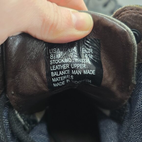 Wolverine Heritage | 'Felix' 6" gray leather Gorpcore duck boots | MENS 8.5 - Picture 4 of 9